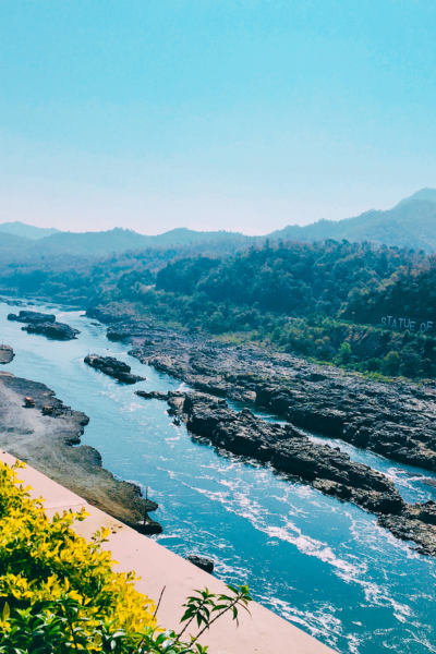 Maa Narmada View from Statue of Unity